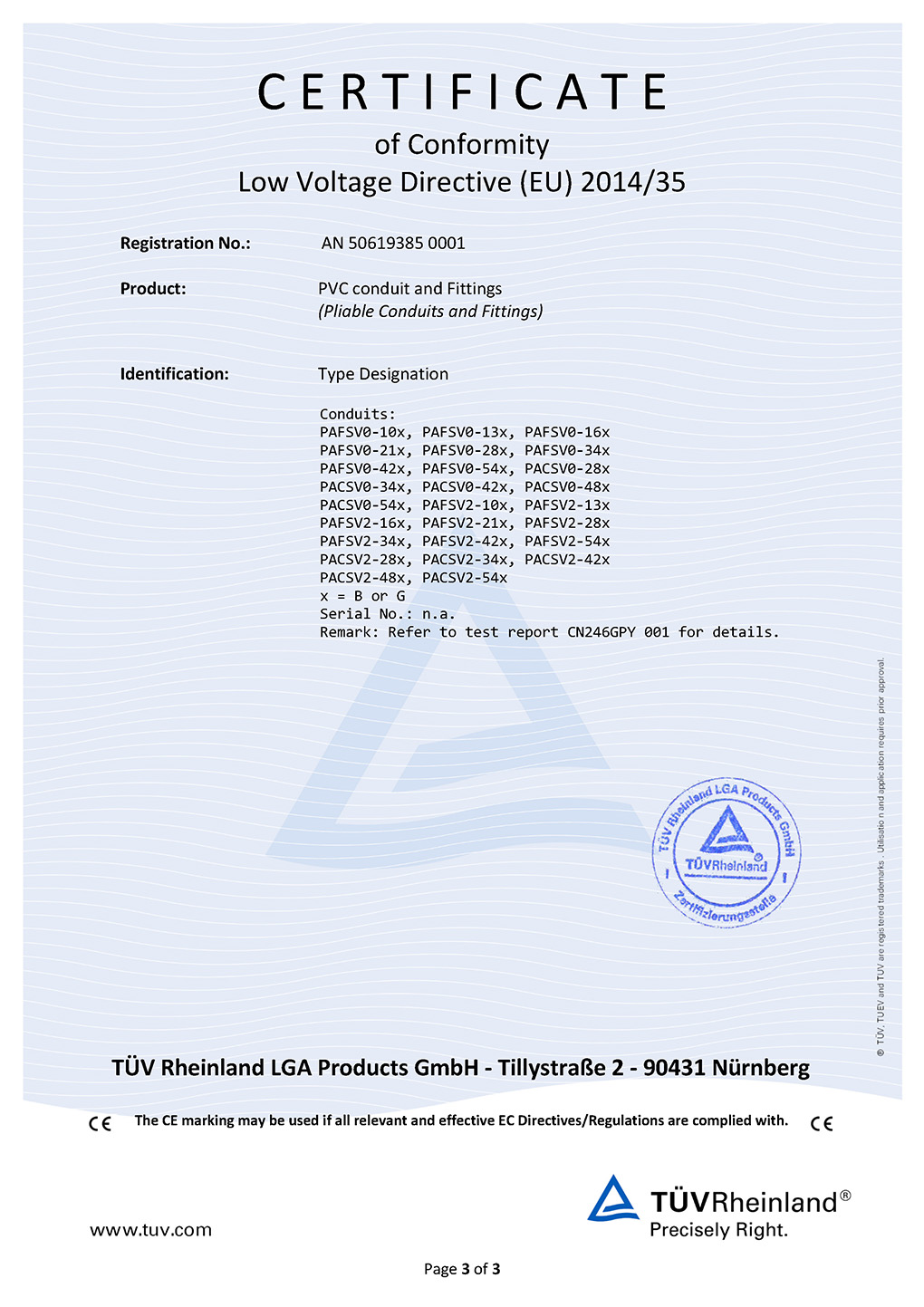 PVC Conduit and Fittings